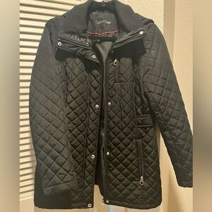 Calvin Klein Women's Quilted Black Jacket